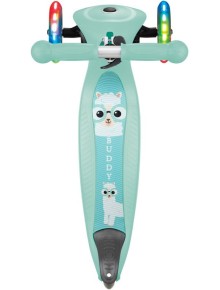 Globber Scooter Primo Foldable Fantasy Lights Buddy Mint 2