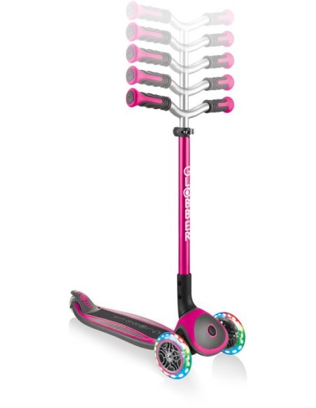 Πατίνι Globber Scooter Elite Master Lights Pink (662-110)
