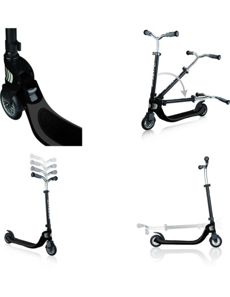 Globber Πατίνι Foldable Flow 125 Black-Grey (473-120)