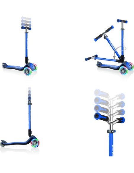 Globber Scooter Elite Deluxe-Navy Blue (444-400)