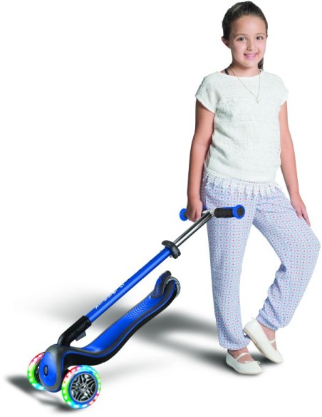 Globber Scooter Elite Deluxe-Navy Blue (444-400)