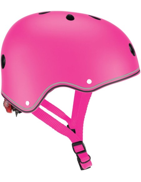 Globber Helmet Primo Lights - Deep Pink