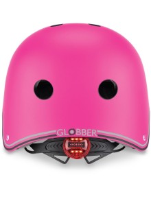 Globber Helmet Primo Lights - Deep Pink 2