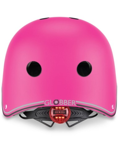 Globber Helmet Primo Lights - Deep Pink