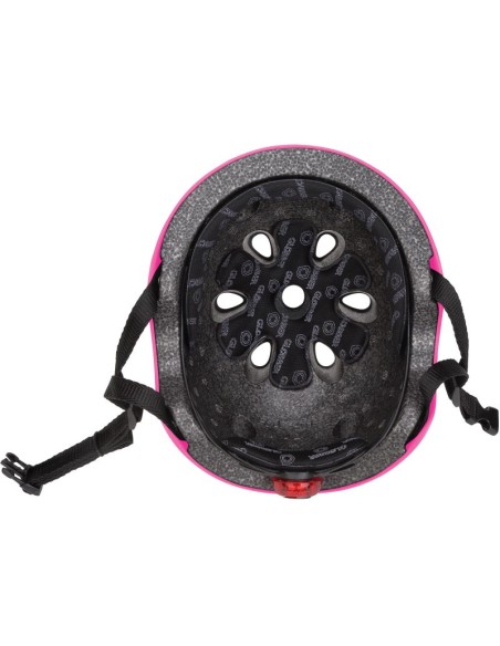 Globber Helmet Primo Lights - Deep Pink