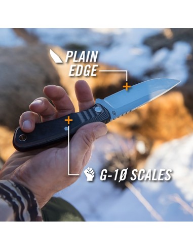 Μαχαίρι Gerber Downwind Drop Point Μαύρο
