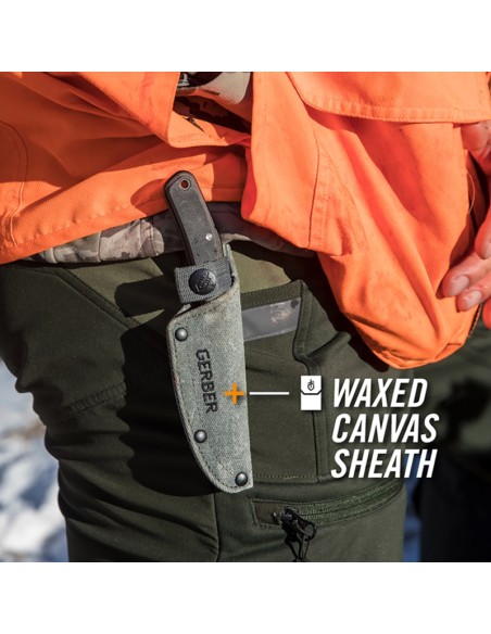 Μαχαίρι Gerber Downwind Drop Point Μαύρο