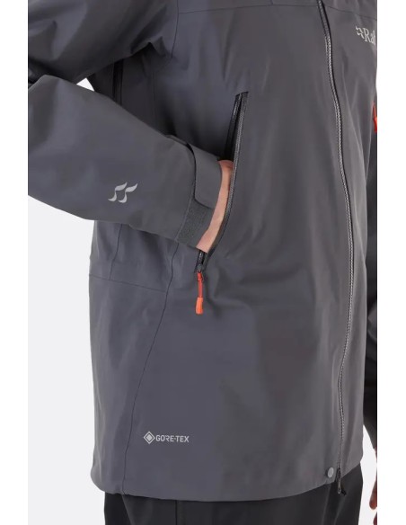 Ανδρικό Αδιάβροχο Jacket Rab Kangri GTX Army Green
