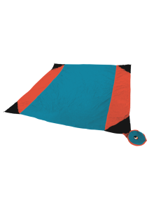 Ticket to the moon Beach Blanket Aqua - Orange (1535)