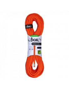 Σχοινί Αναρρίχησης Beal Karma 9,8 mm - 80 m - Solid Orange