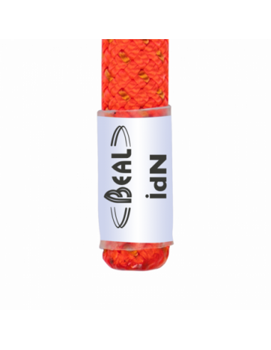 Σχοινί Αναρρίχησης Beal Karma 9,8 mm - 80 m - Solid Orange