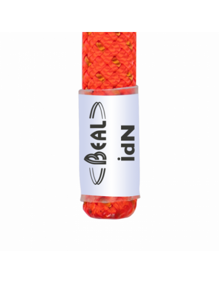 Σχοινί Αναρρίχησης Beal Karma 9,8 mm - 80 m - Solid Orange