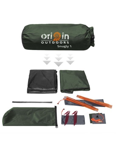Σκηνή Origin Outdoors Snugly 1 - 1 Ατόμου