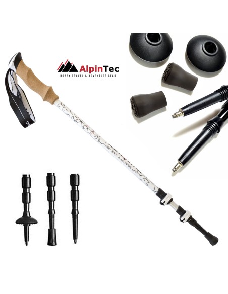 Μπατόν AlpinTec Olympus White