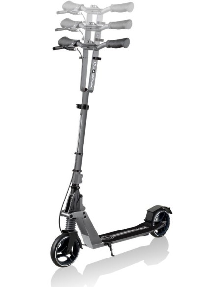 Globber Scooter One K 165 BR Deluxe Titanium (672-199)