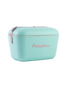Ψυγείο Camping Polarbox POP 20lt - Verde Aqua - Rosa Baby