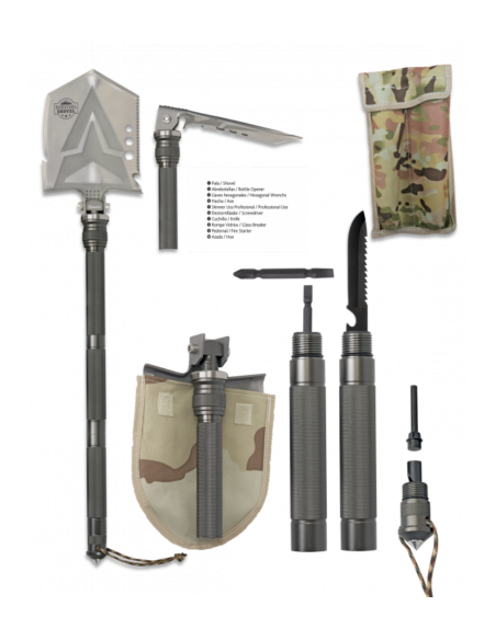 Φτυάρι Επιβίωσης Albainox Professional 82cm