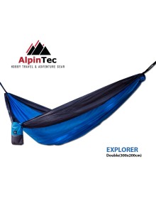 Αιώρα AlpinTec Explorer Double 300x200cm (L.Blue-Anthracite)
