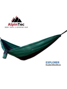 Αιώρα AlpinTec Explorer Double 300x200cm (Black-D.Green)