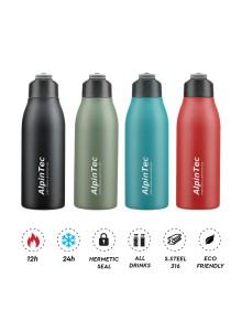 Θερμός Alpin Tec Fellow 600ml Red 2