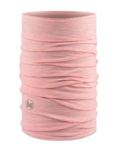 Buff Merinno Lightweight Neckwarmer - Multistripes Light RoseWoo