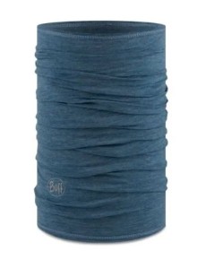 Buff Merino Lightweight Neckwarmer - Solid Dusty Blue - 113010.