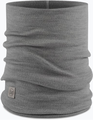 Buff Merinno Heavyweight Neckwarmer - Solid Light Grey - 113018.