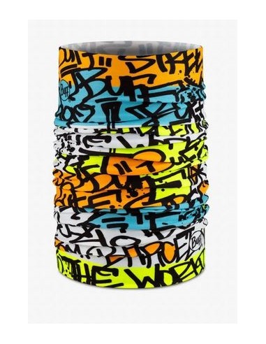 Buff Original Ecostretch Neckwarmer Kids - Grafft 2.0 Multi - 130087.