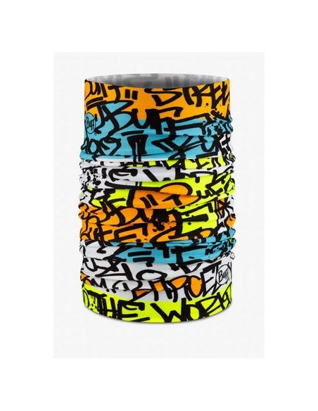 Buff Original Ecostretch Neckwarmer Kids - Grafft 2.0 Multi - 130087.
