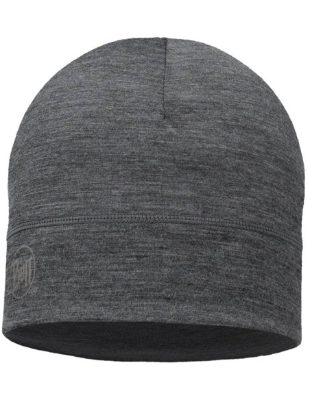 Buff Merino Lightweight beanie - Solid Grey - 113013.937.10.00