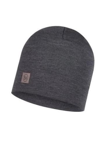 Buff Merinno Heavyweight beanie - Solid Grey - 111170.937.10.00