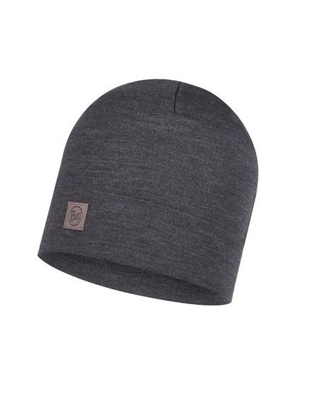 Buff Merinno Heavyweight beanie - Solid Grey - 111170.937.10.00