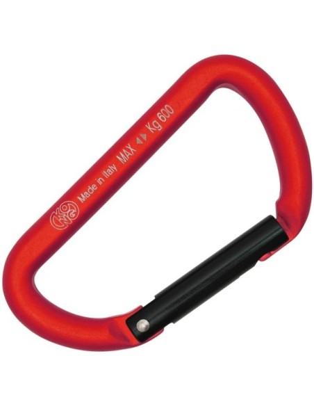 Καραμπίνερ Kong Mini D Red-Black