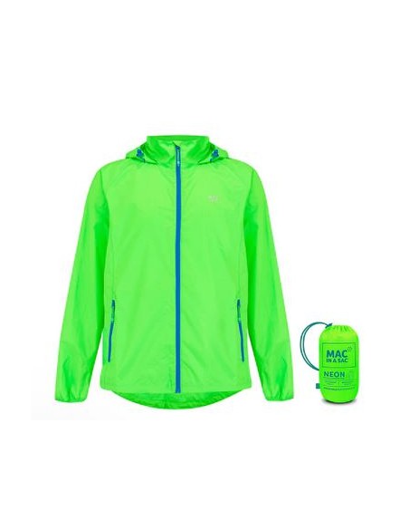 Αδιάβροχο Jacket Mac in a Sac Origin 2 - Neon Green