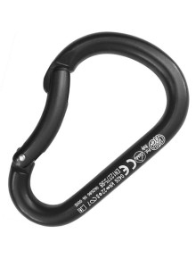 Καραμπίνερ Kong Paddle Bent Gate Black