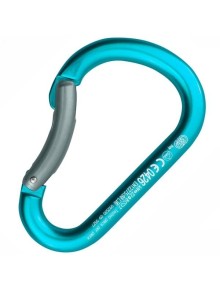 Καραμπίνερ Kong Paddle Bent Gate Cyan-Grey