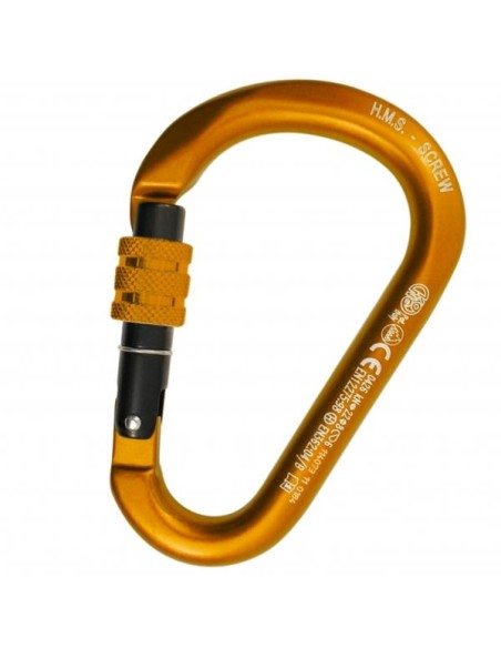 Καραμπίνερ Kong HMS Classic Screw Sleeve Orange-Black