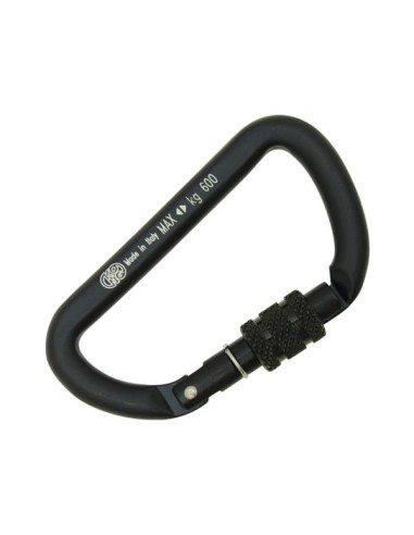 Καραμπίνερ Kong Mini D Screw Black