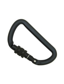 Καραμπίνερ Kong Mini D Screw Black 2