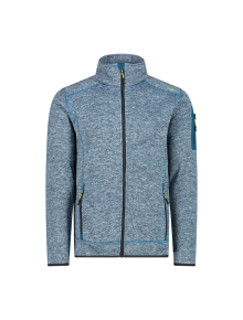 Ανδρικό knit-tech fleece Jacket CMP Reef - Deep Lake