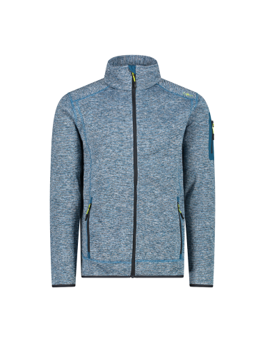 Ανδρικό knit-tech fleece Jacket CMP Reef - Deep Lake
