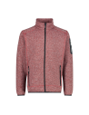Ανδρικό knit-tech fleece Jacket CMP Ferrari - Anthracite
