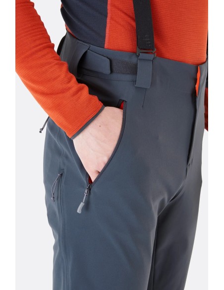 Ανδρικό παντελόνι Softshell Ascendor Alpine Softshell Ebony