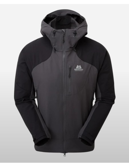 Ανδρικό Softshell Mountain Equipment Frontier Jacket Anvil Grey - Black