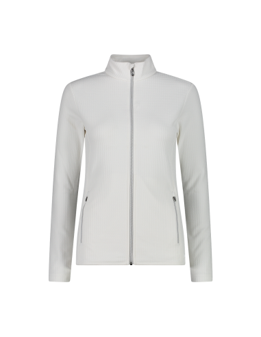 Γυναικείο Fleece CMP 3D-Effect Softech Jacket Bianco