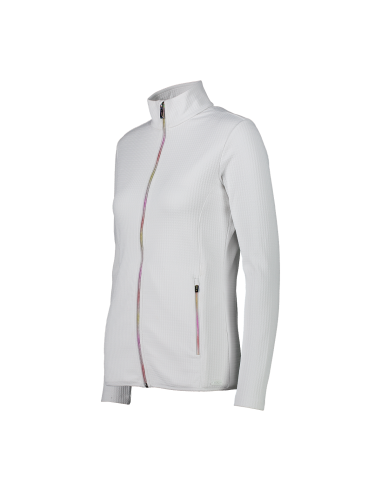 Γυναικείο Fleece CMP 3D-Effect Softech Jacket Bianco