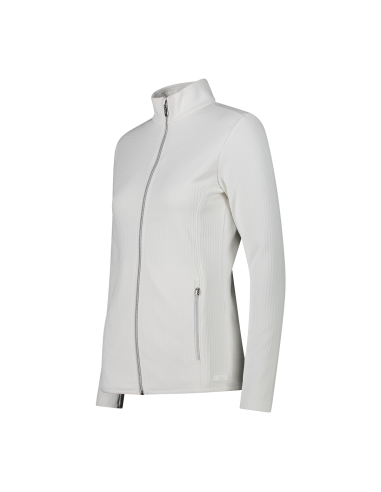 Γυναικείο Fleece CMP 3D-Effect Softech Jacket Bianco