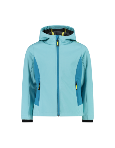 Παιδικό SoftShell Jacket CMP Fix Hood Acqua - Lake