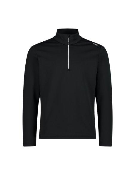 Ανδρικό Power stretch Fleece Jacket CMP Sweat Nero Bianco