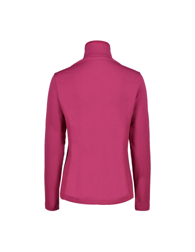 Γυναικείο Fleece CMP Grid Tech Turtleneck Top Sangria